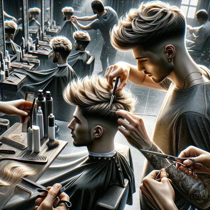 송강 세미 리프컷 최신 유행머리 따라잡기! - 3. 최신 유행 세미 리프컷 스타일 세미 리프컷