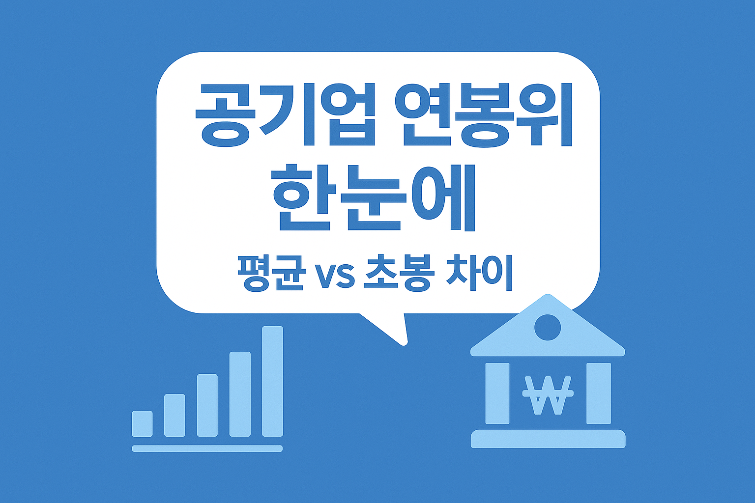 2025 공기업 연봉순위 한눈에 ❘ 신입 초봉&middot;평균 연봉 차이, 지원 전 체크포인트