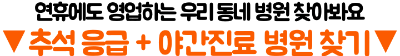 2026-추석-연휴-문-여는-약국-찾는-법-휴일지킴이-응급의료-정보-확인
