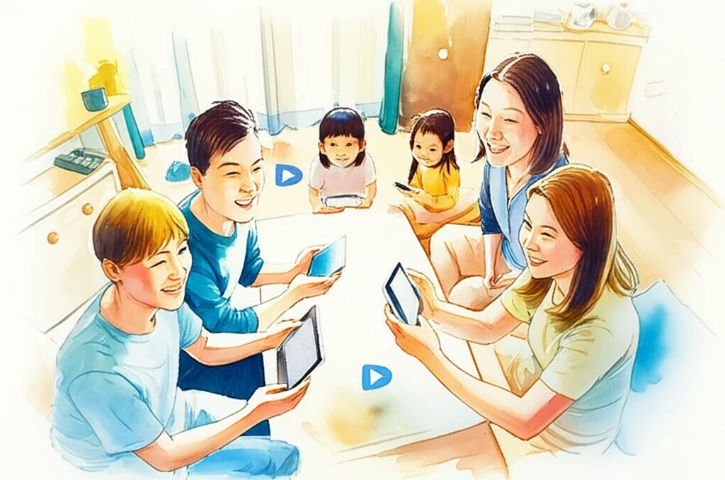 가족 구성원과 유튜브 프리미엄 공유 ..