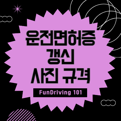 운전면허증-분실-갱신-사진-규격