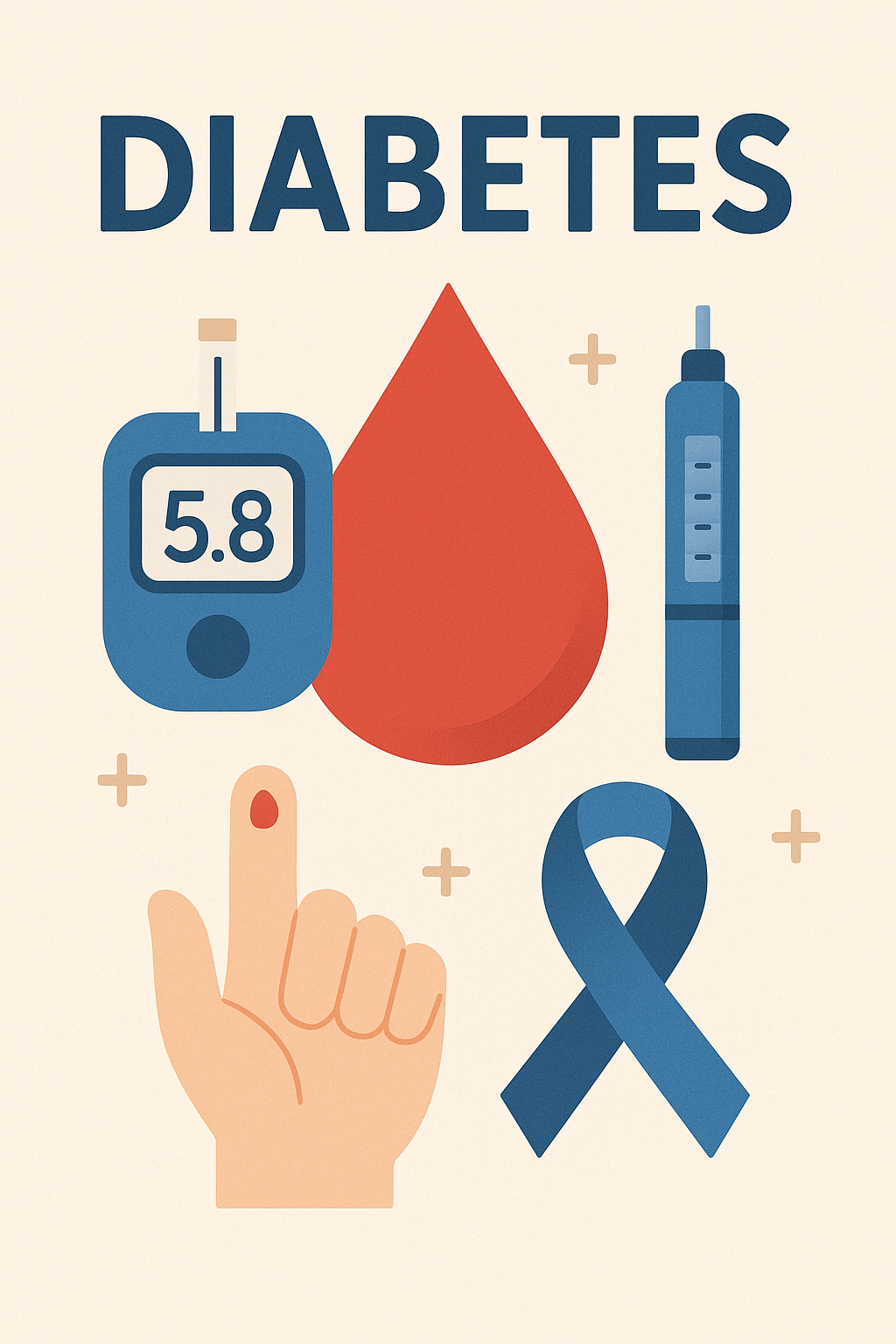 당뇨병 혈당체크 AI 이미지