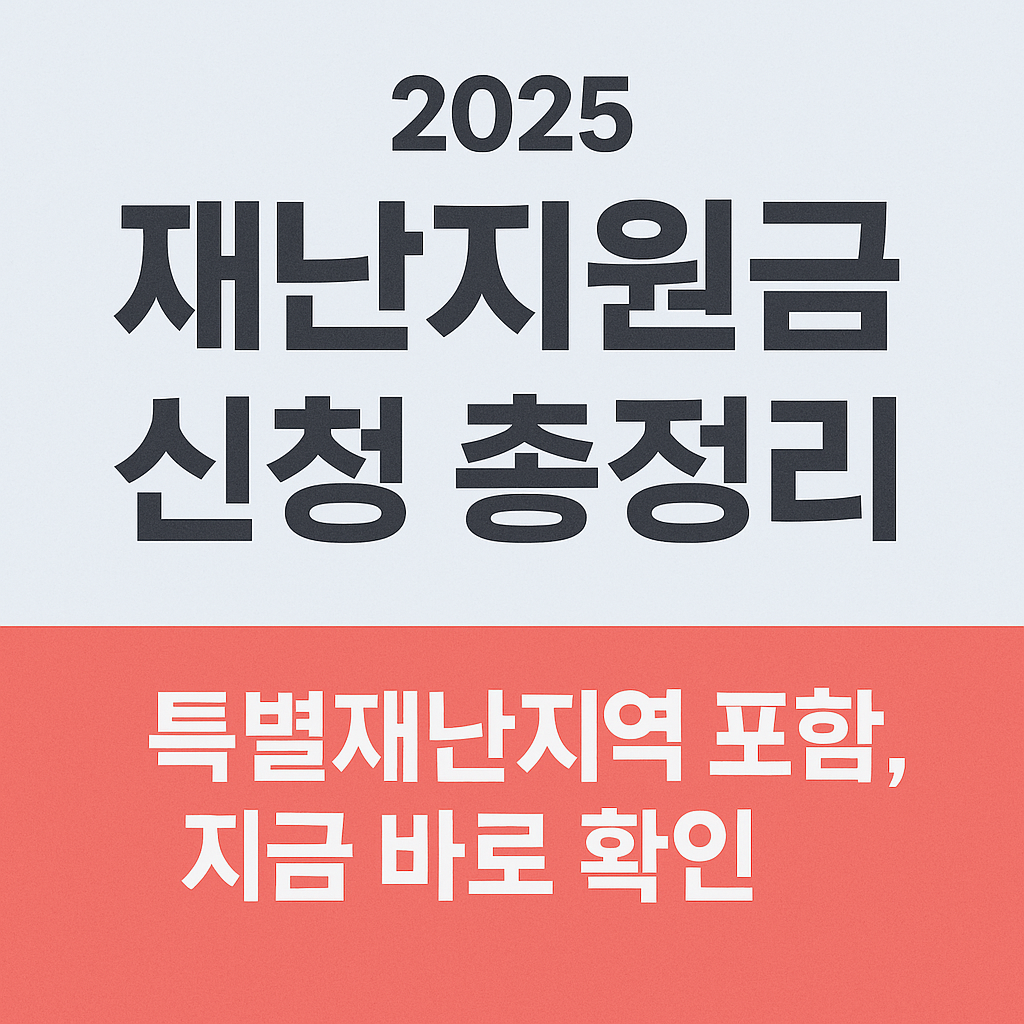 2025 재난지원금