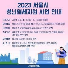 청년월세지원