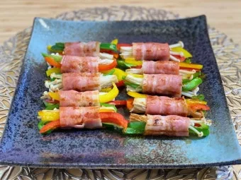 아이 버섯 먹이기 맛있게 레시피 팽이버섯 베이컨말이_15