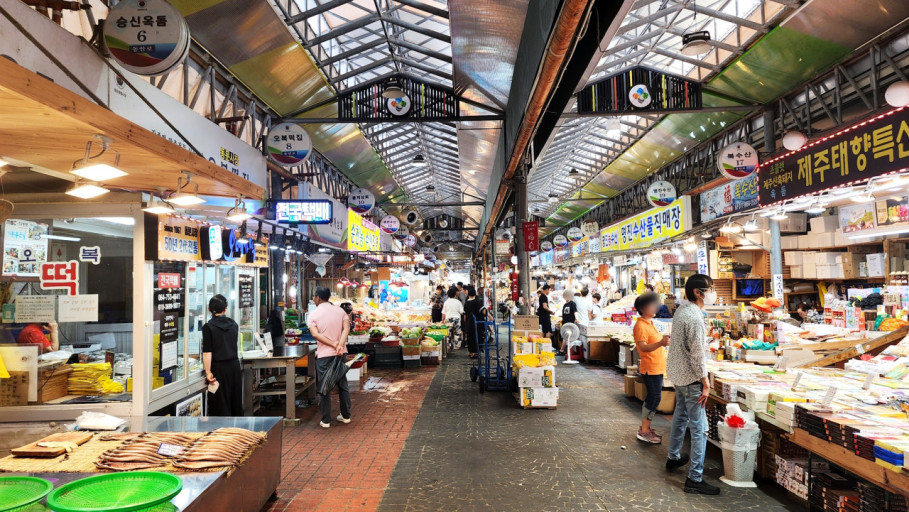 제주 동문 재래시장
