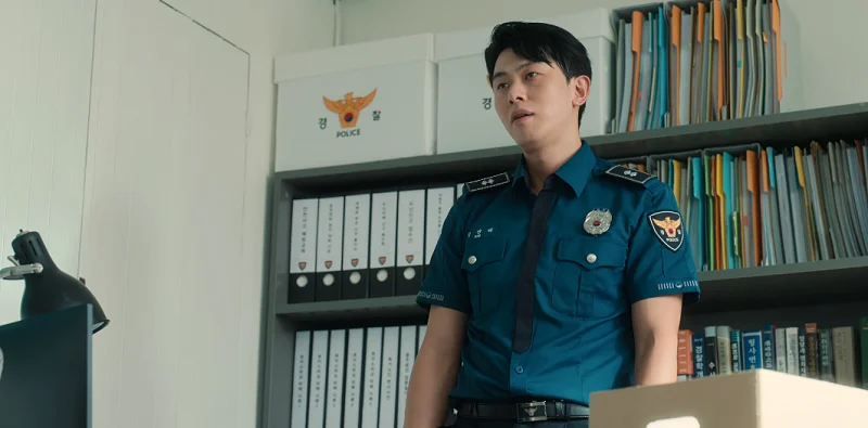 아무도 없는 숲속에서 김선태 역을 맡은 조은솔