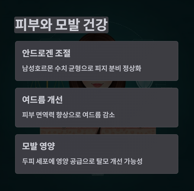 이노시톨 피부와 모발 건강