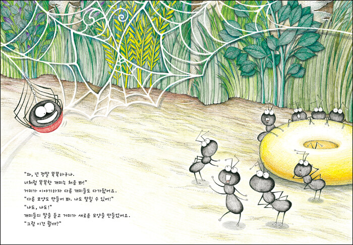 7세 그림책 추천 : 딩동 거미 (미리보기)