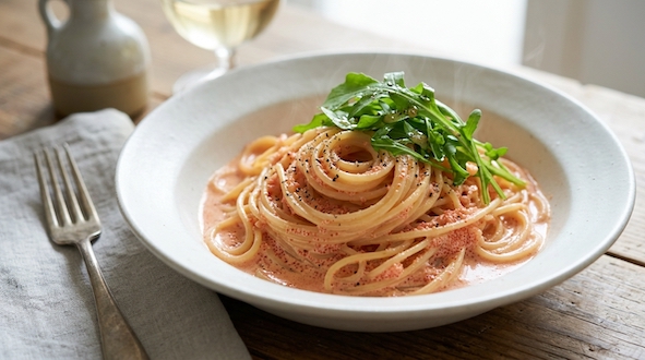 pollock pasta