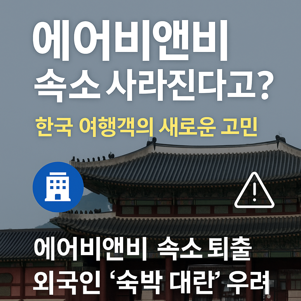 에어비앤비 숙소 정부청책