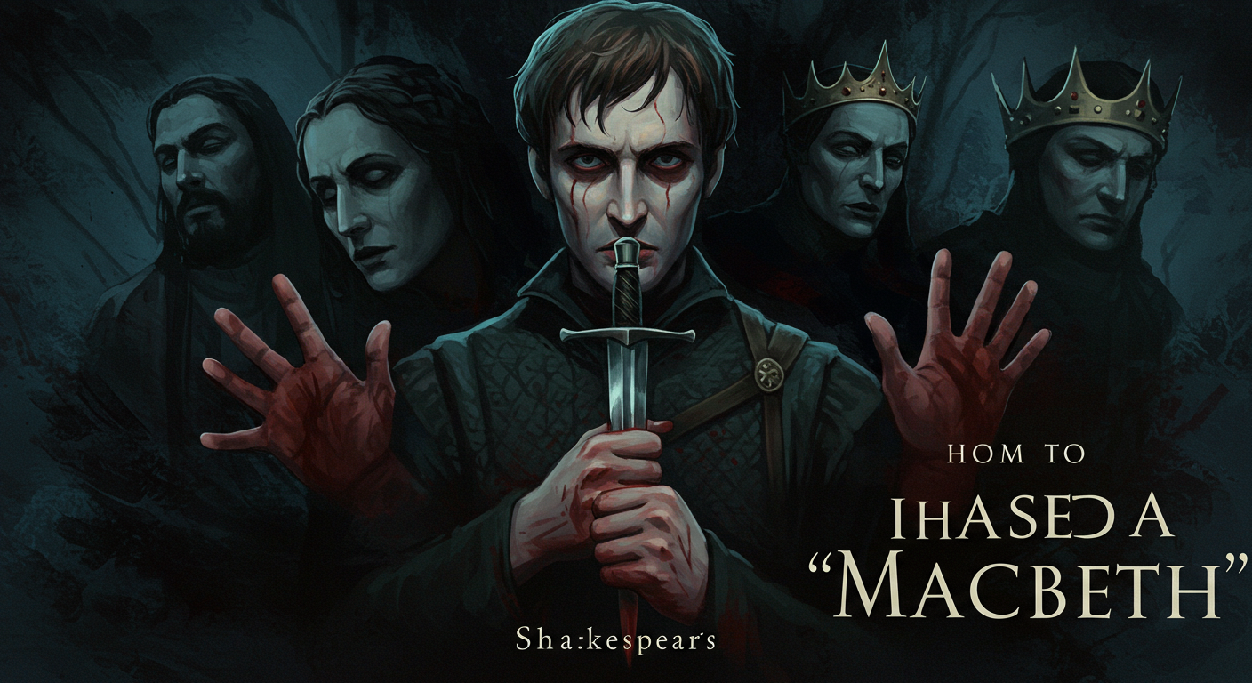 셰익스피어 '맥베스' 줄거리: 마녀의 예언과 피로 물든 왕좌의 이야기