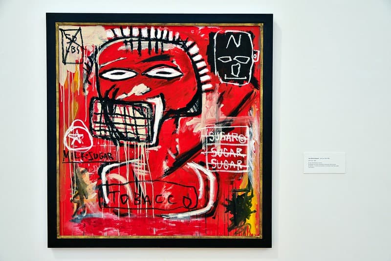 An untitled work by Jean-Michel Basquiat (1984).