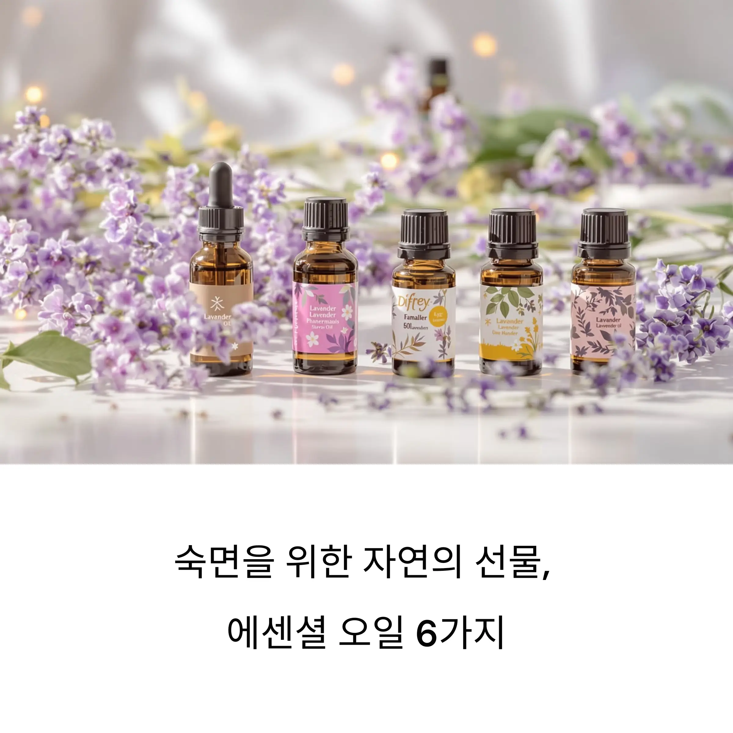 긴장 완화와 숙면을 위한 최고의 에센셜 오일 6가지 추천