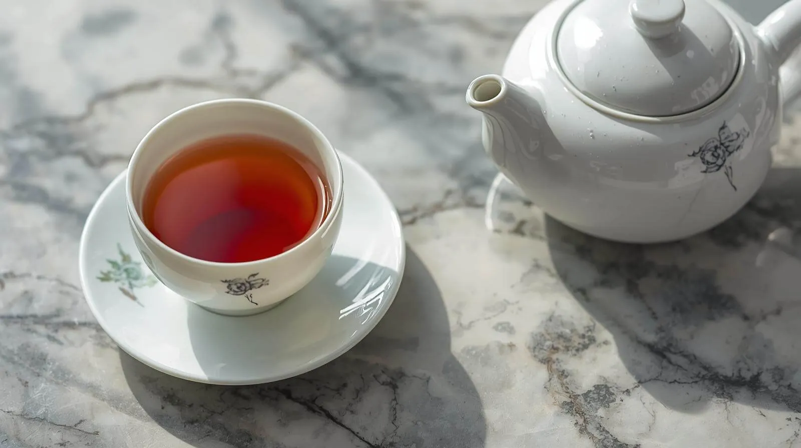 깔끔한 맛 보이차