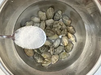 바지락 해감시키는법 깨끗하게 해감하는 방법_23