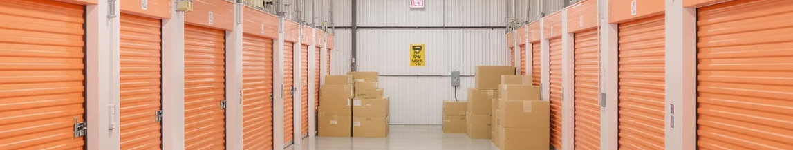 물건이 보관된 창고의 모습