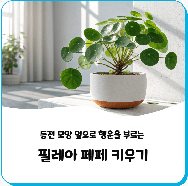 필레아 페페 키우기