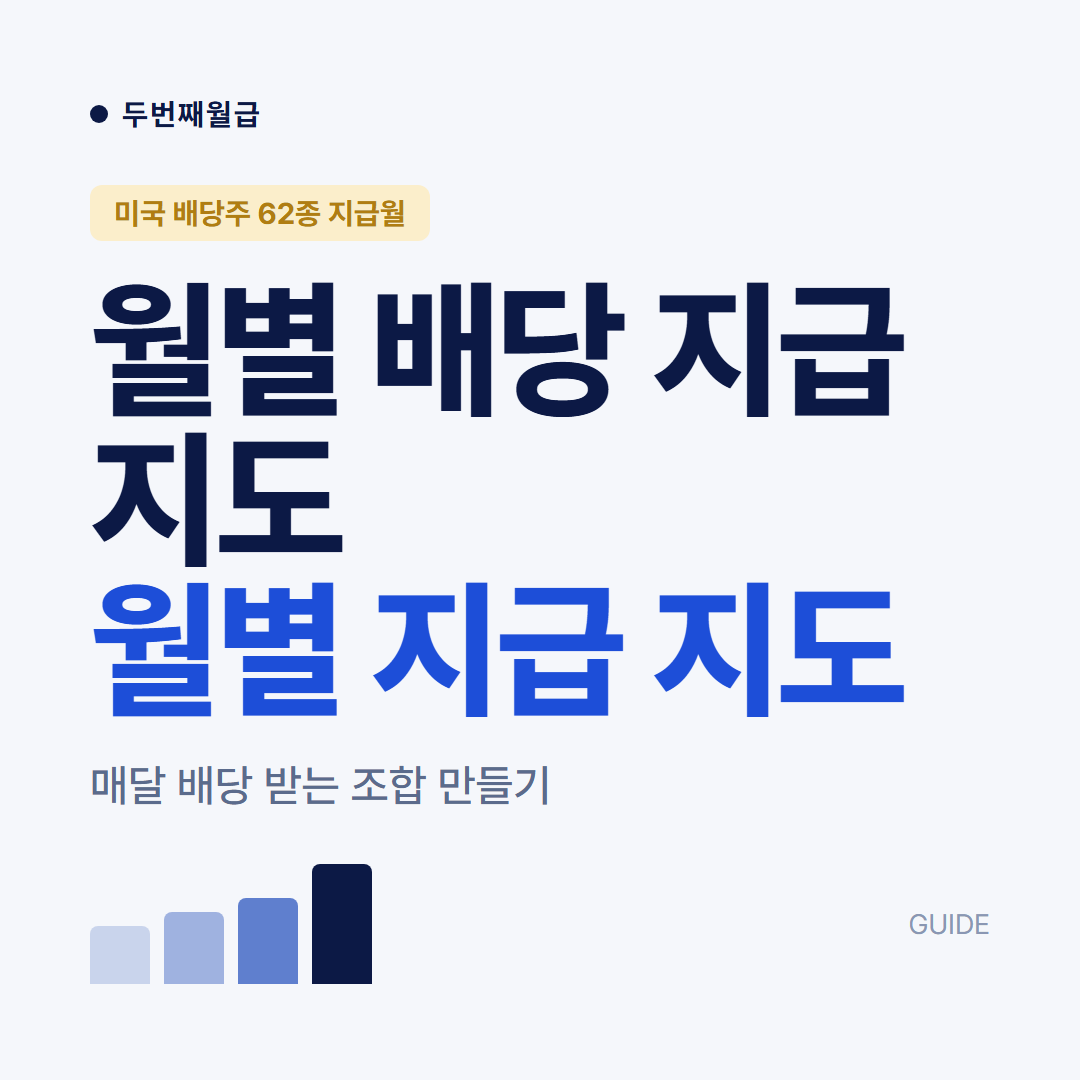 월별 배당 지급 지도 2026