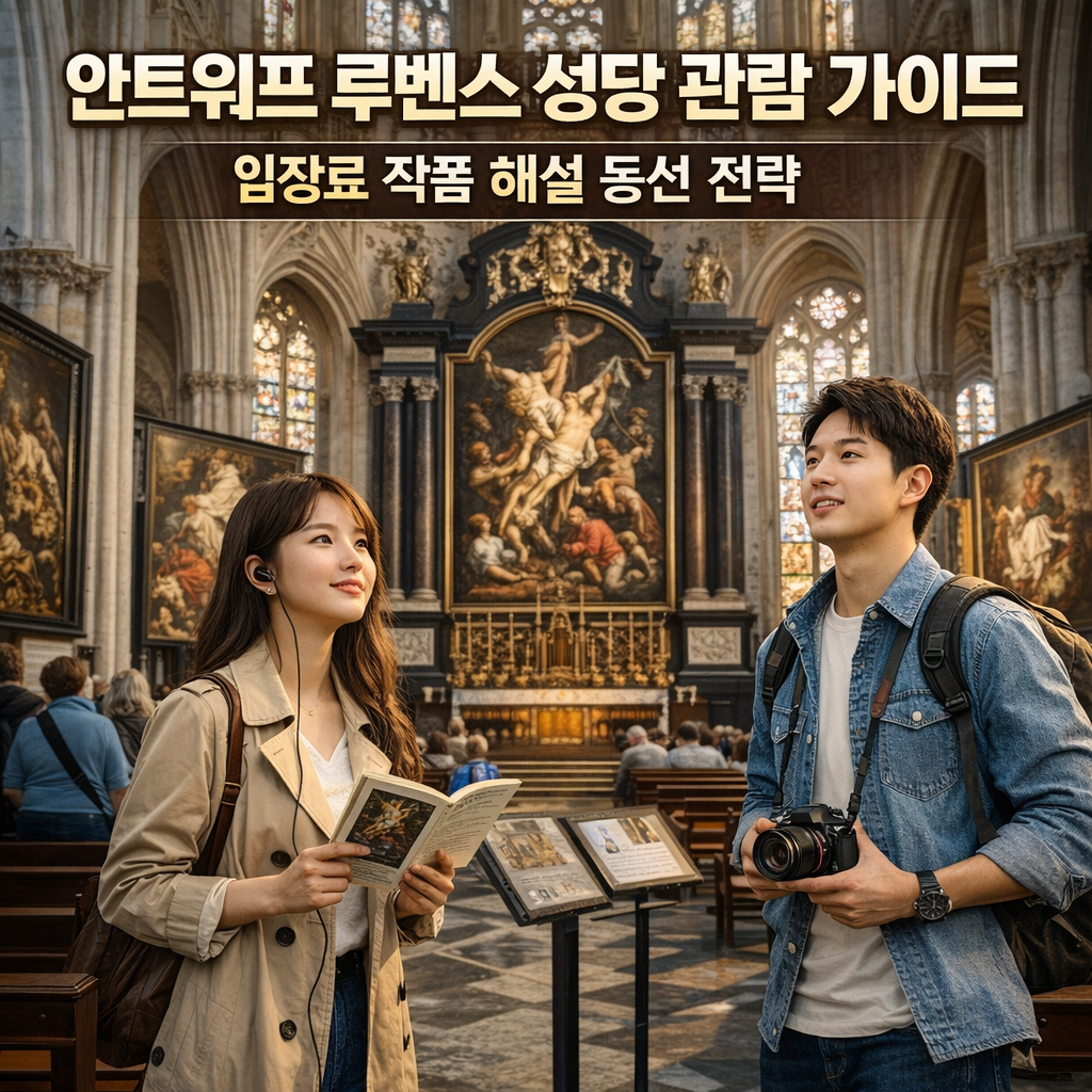 안트워프 루벤스 성당 관람 가이드 입장료 작품 해설 동선 전략