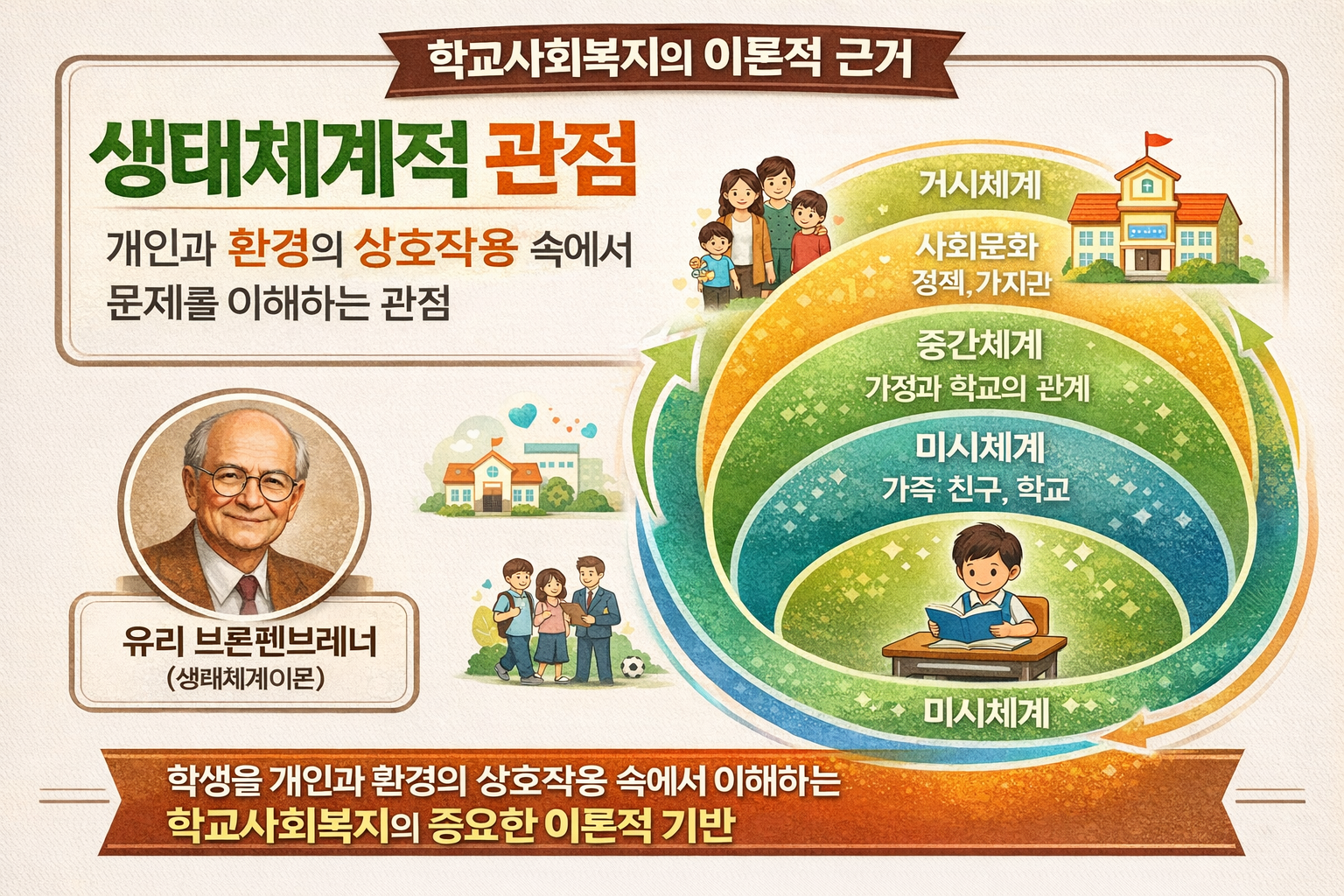 학교사회복지의 이론적 근거