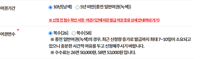 차세대 여권 10년