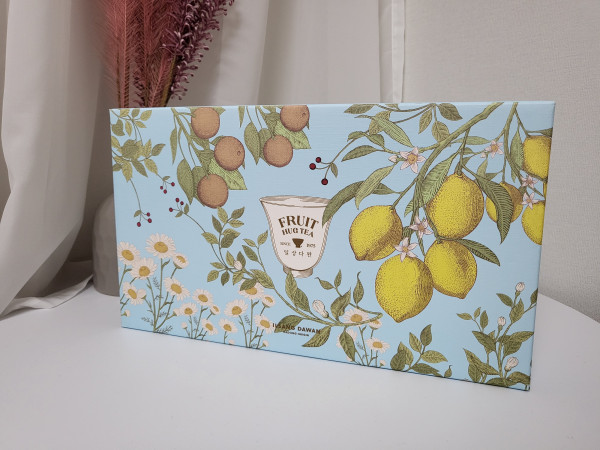 쌍계명차 일상다완 과일허그티캔 3입세트 패키징