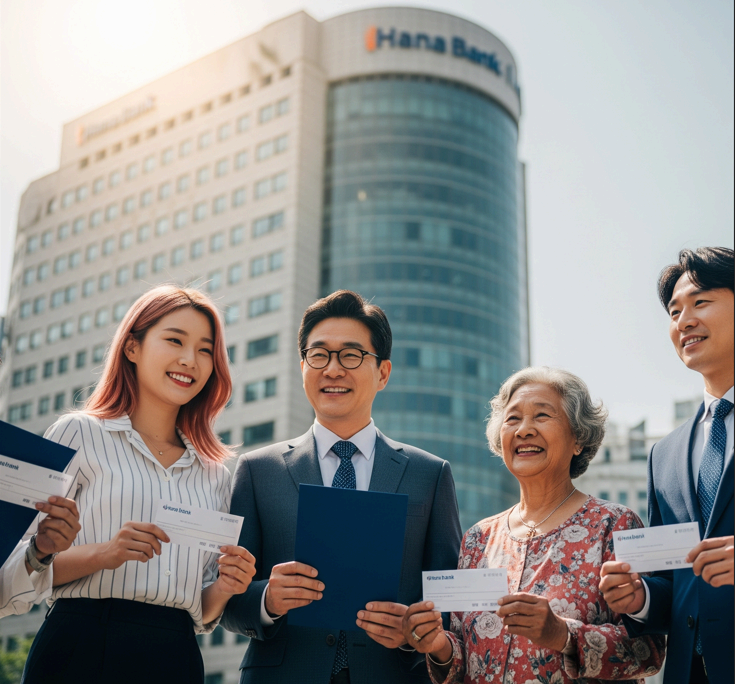 하나은행 지원금