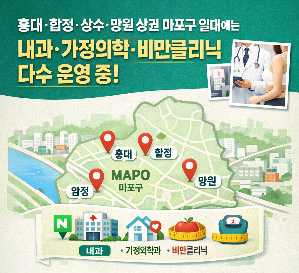 홍대 근처 마운자로 처방 병원 찾는 방법과 마운자로 구매 약국 찾는 방법을 알아본다.