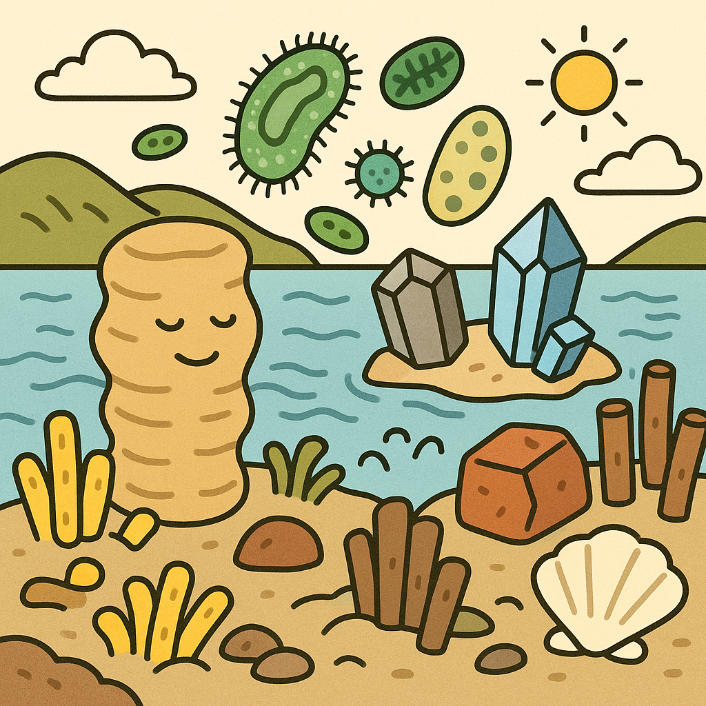 광물과 생명의 만남