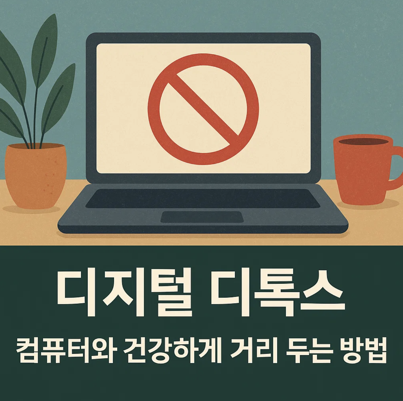 디지털 디톡스, 컴퓨터와 건강하게 거리 두는 방법