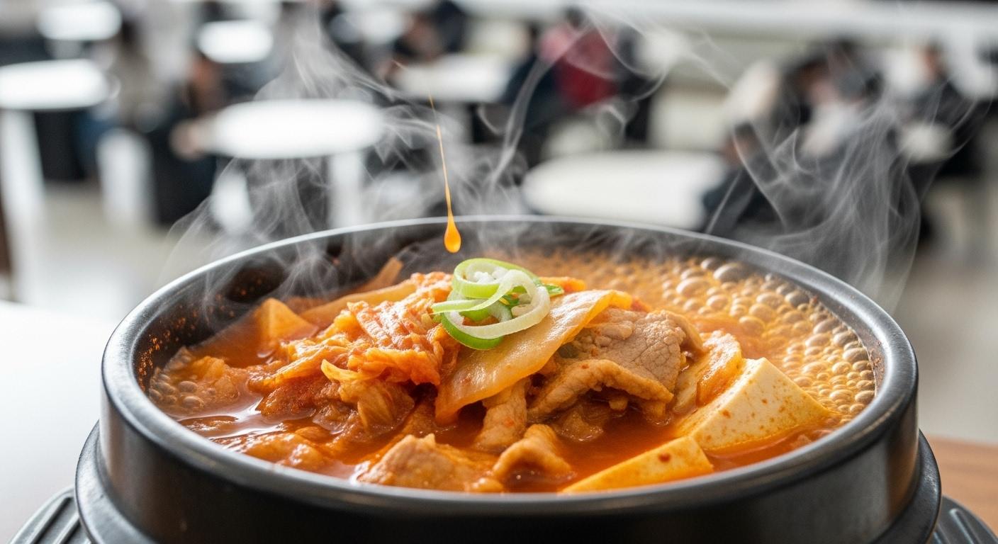 인천공항 김치찌개