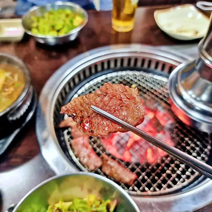 행당 왕십리 맛집 양념 소금 소갈비살