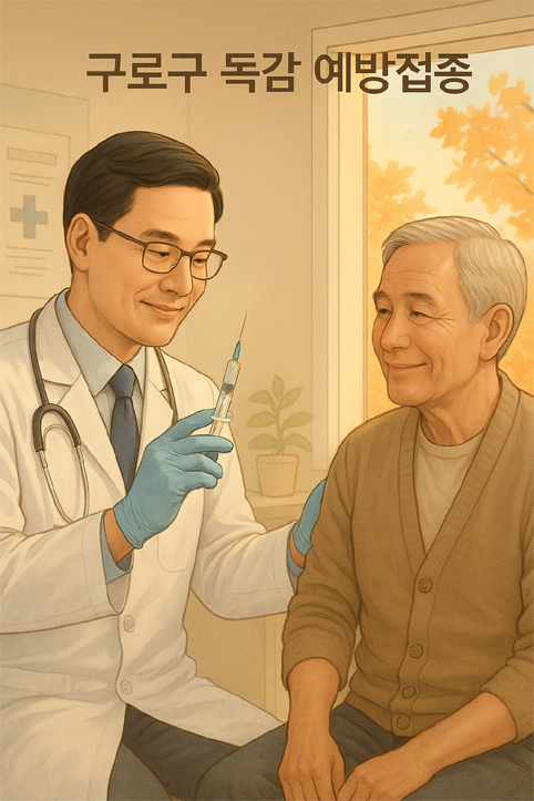 구로구 독감예방접종 이미지