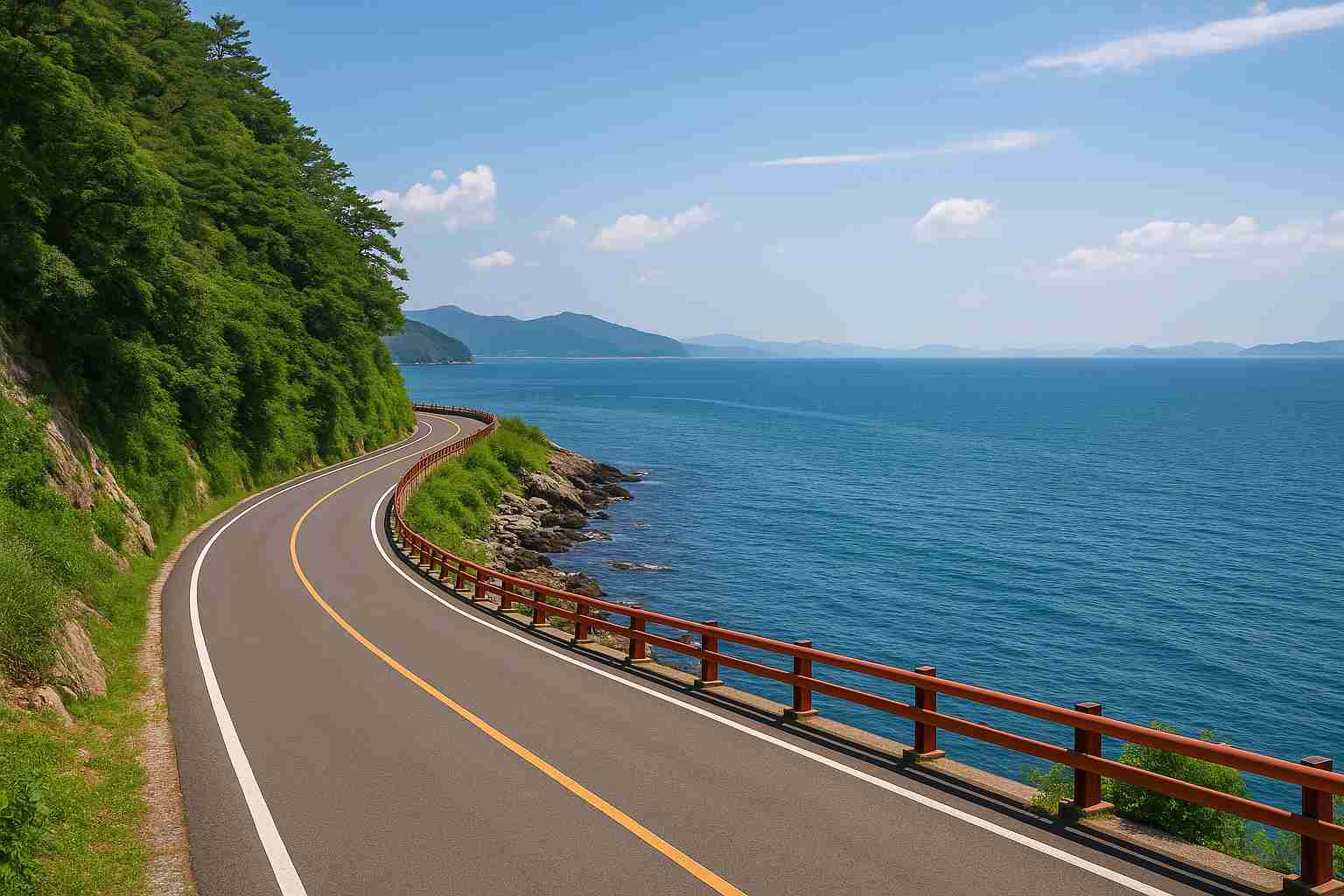 경남 남해 물미해안도로 드라이브 명소