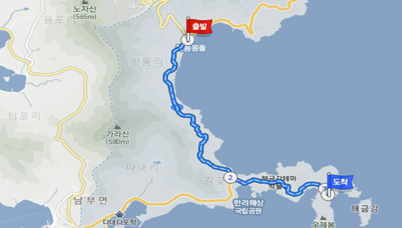 거제도 관광명소 가볼만한곳 학동 해금강 드라이브코스