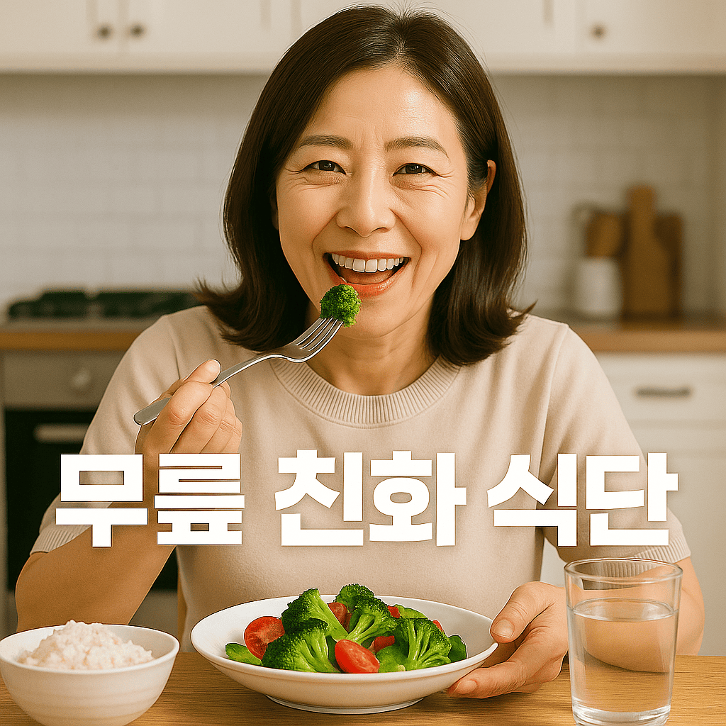 무릎의 순환 유지 및 휴식 병행
