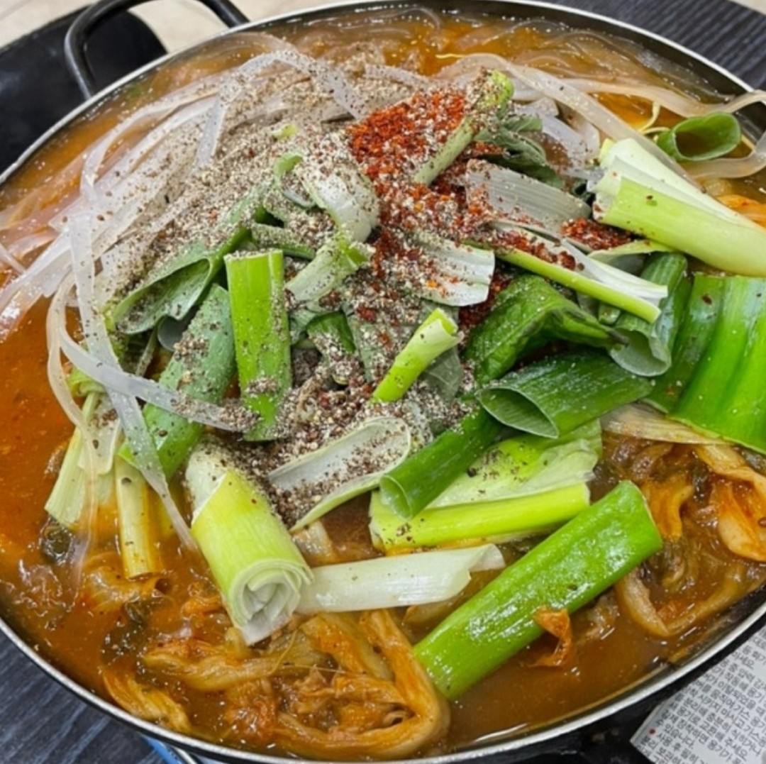 우거지해장국 음식