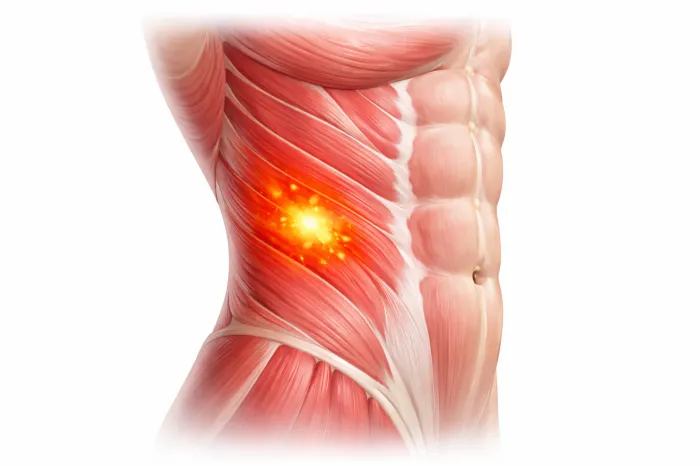 오른쪽 옆구리 통증 원인
