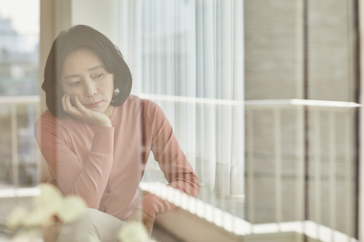 중년부부의 생활사진 이미지