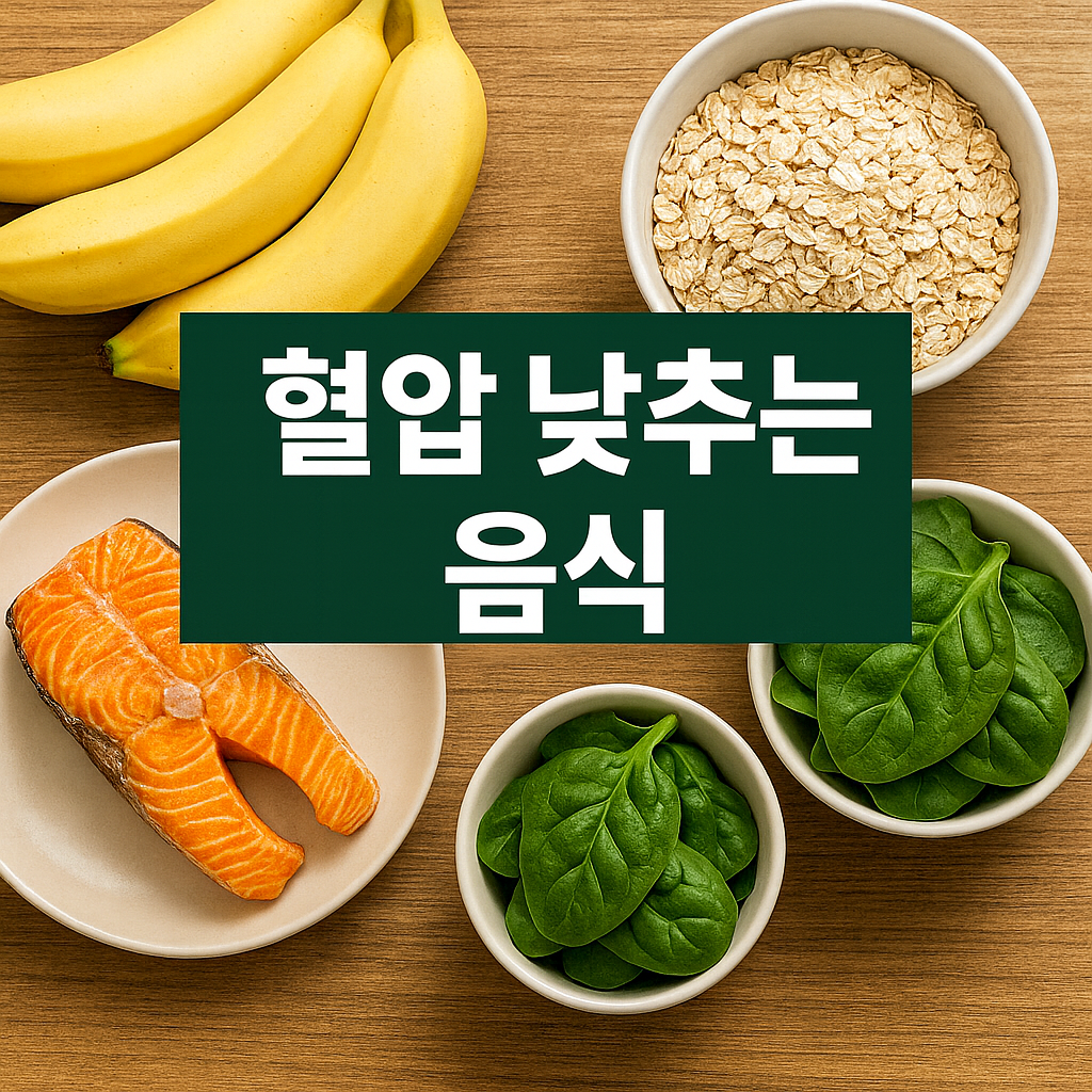 혈압 낮추는 음식