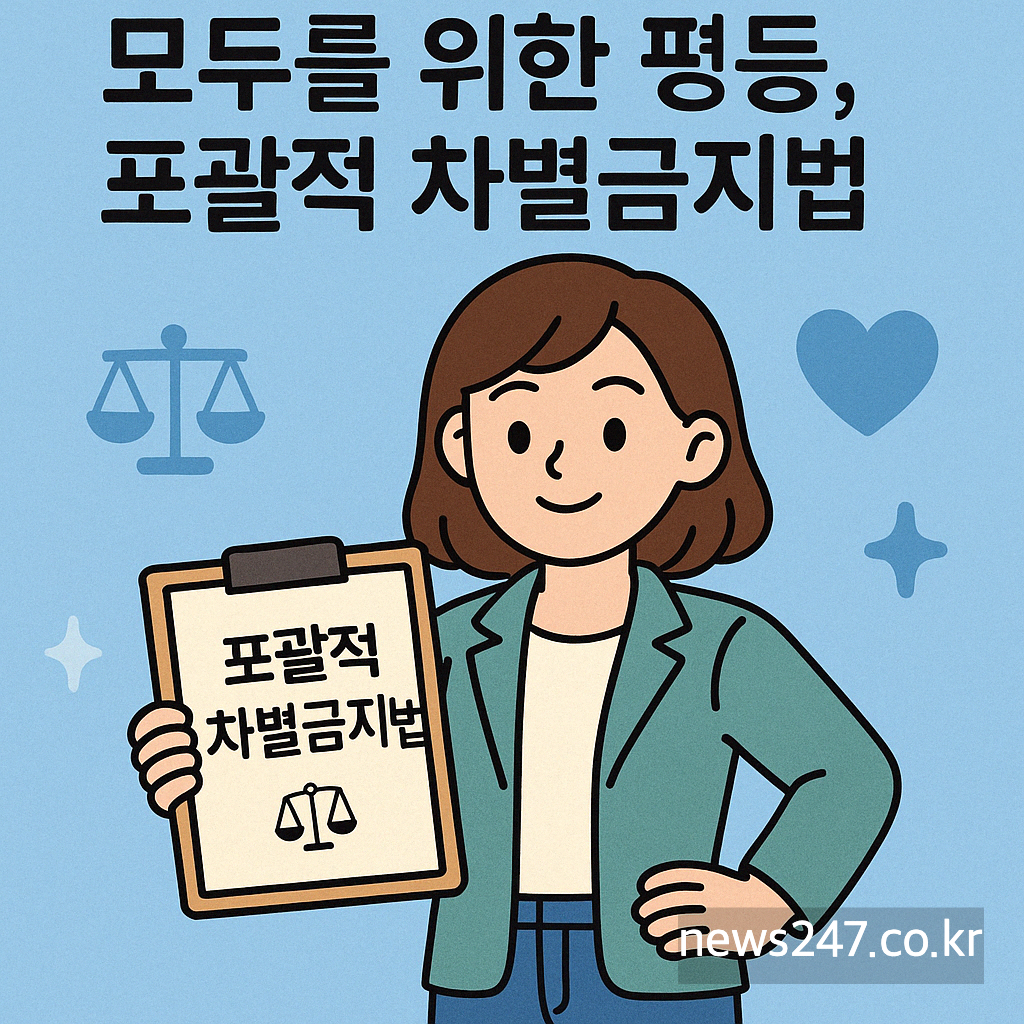 포괄적 차별금지법 핵심 포인트 8가지 완벽 정리 (최신)