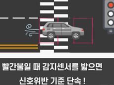 어린이보호구역 신호위반 범칙금 안내