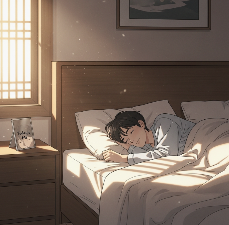 "나는 내 몸을 소중히 돌본 사람으로서 뿌듯함을 느끼며 잠들고 싶어"