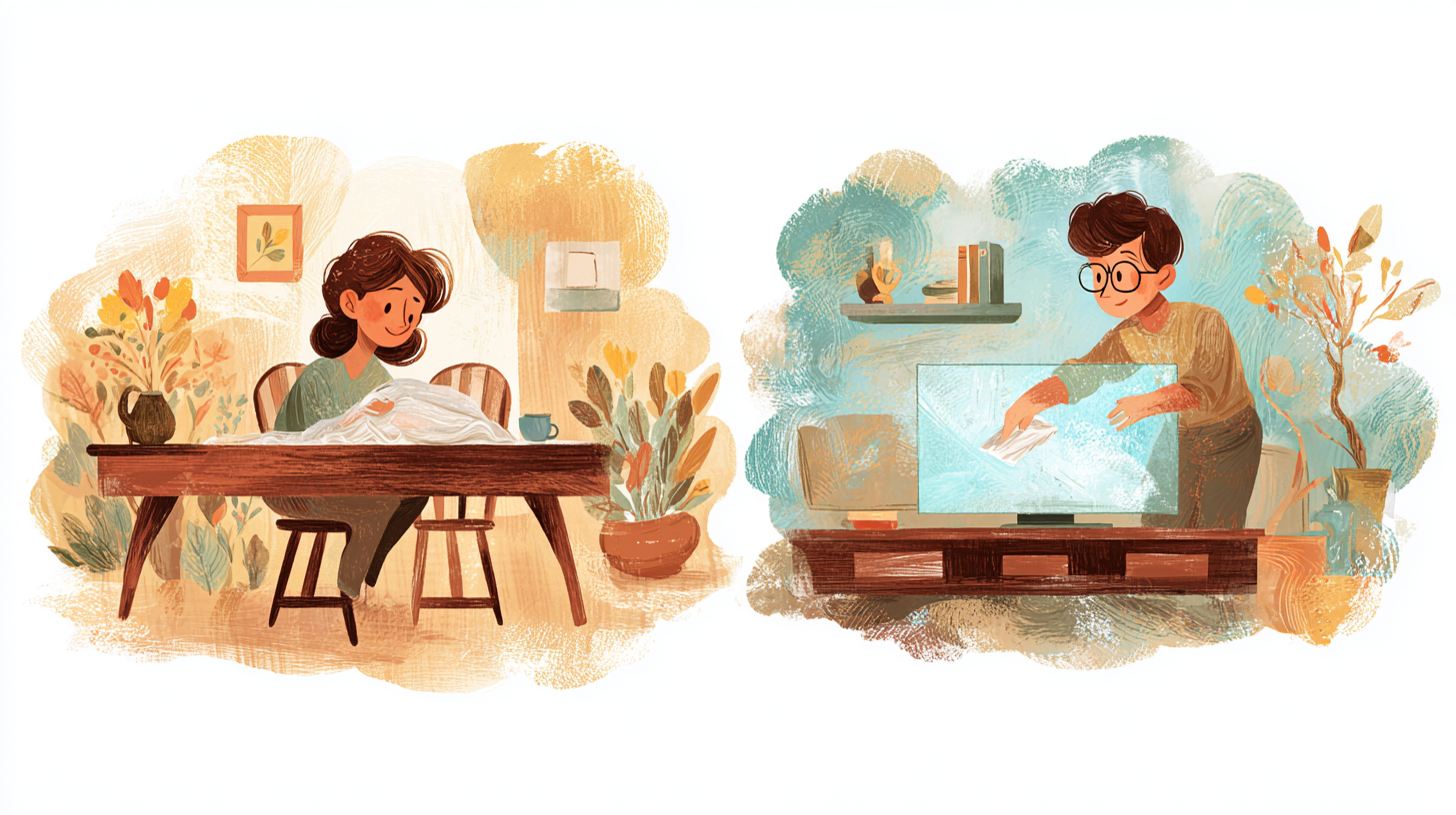 먼지 제거 청소법