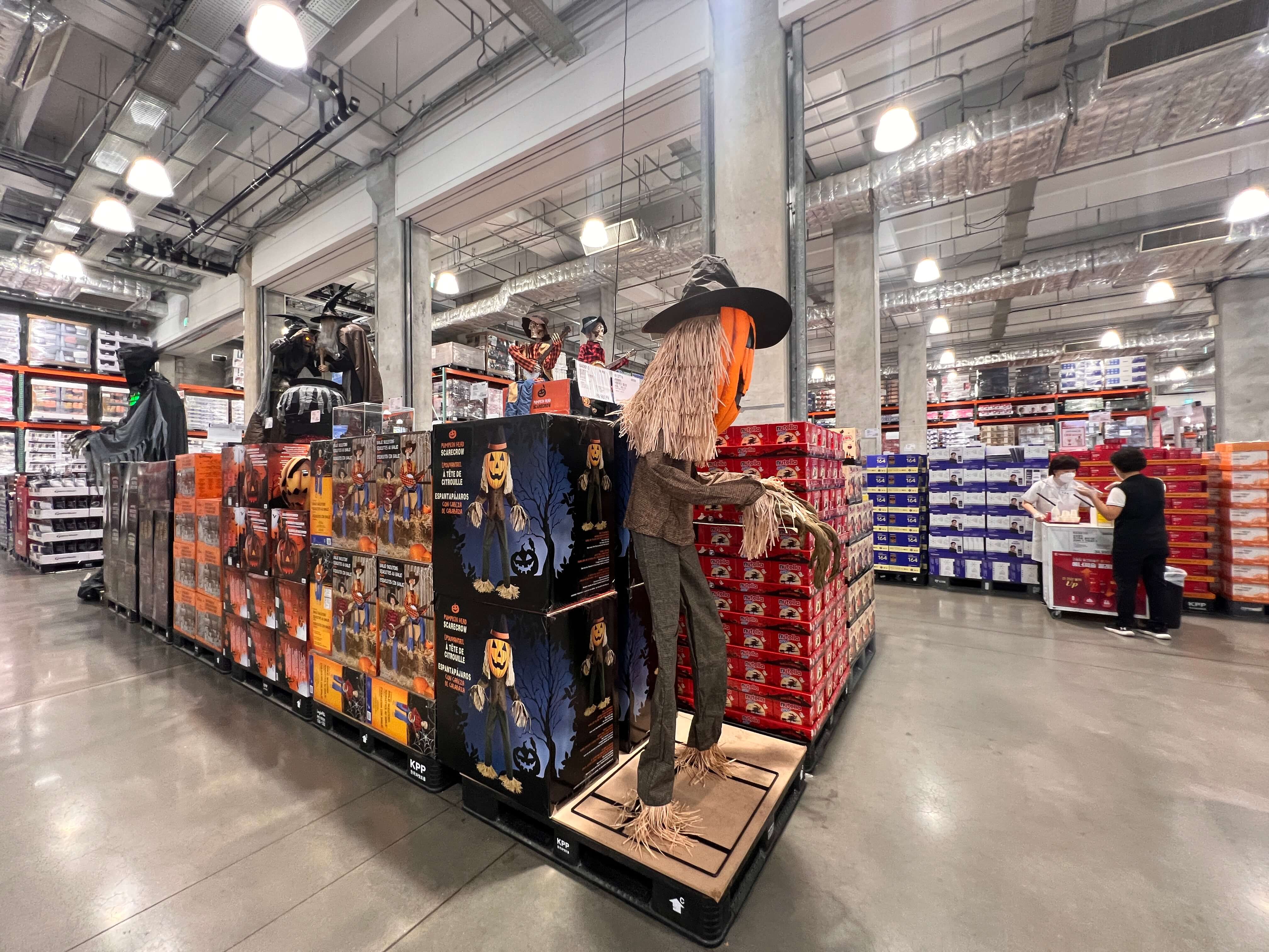 할로윈 장식 움직이는 잭오렌턴 허수아비