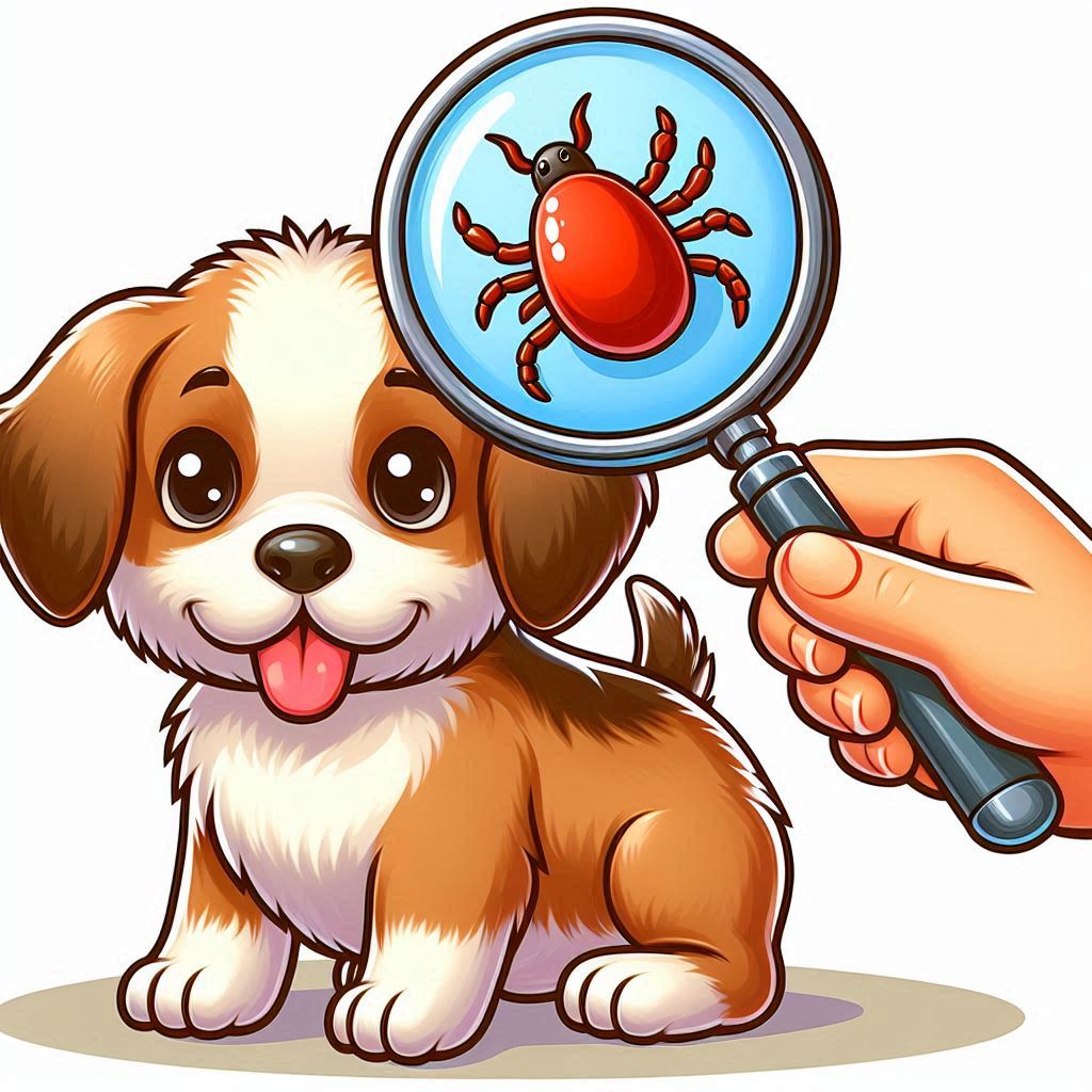 강아지 진드기2