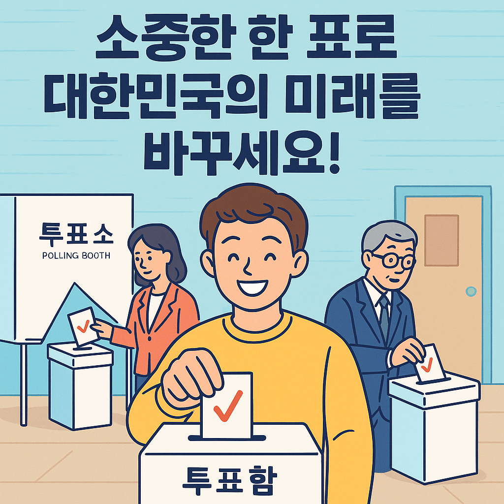 2025년 6월 조기 대선 일정 총정리