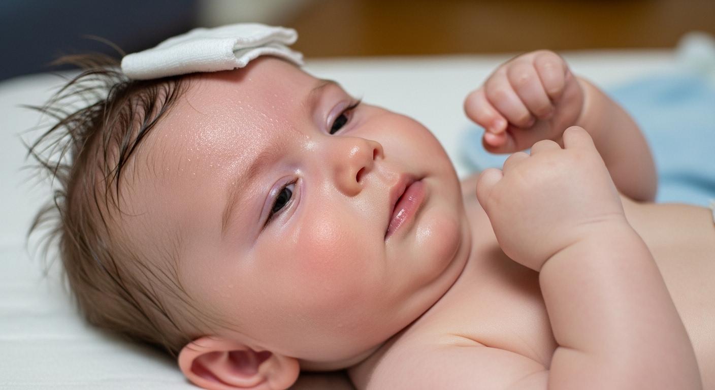 아기 열경련 증상 대처