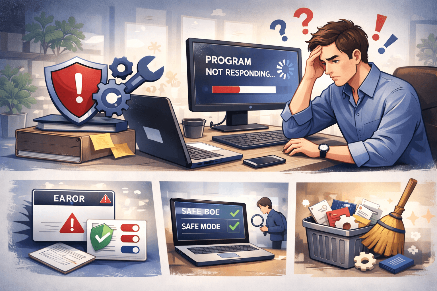 프로그램 설치는 되는데 실행이 안 될 때 점검 체크리스트